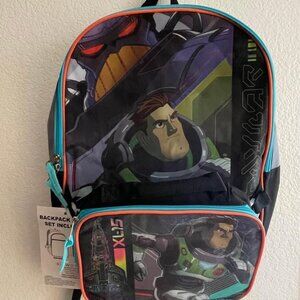BioWorld Buzz Lightyear(2022 Movie style) Backpack with Lunchbag (New w/tags)